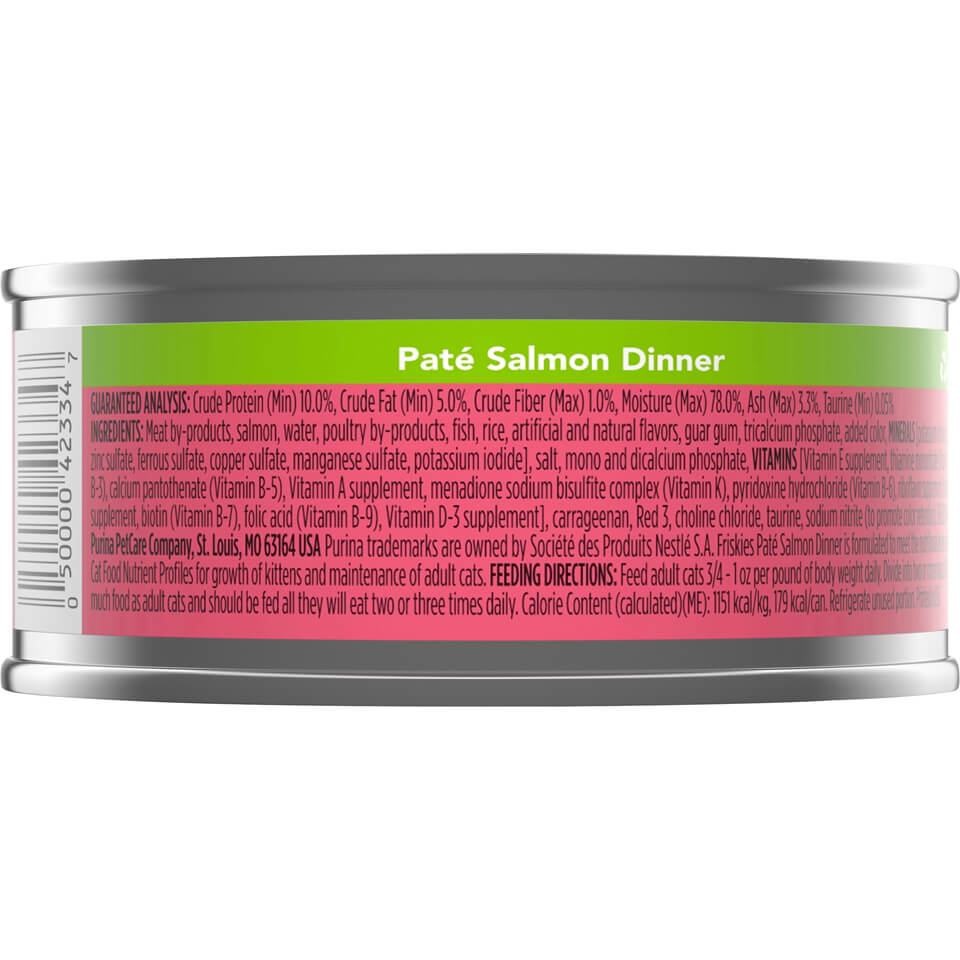 Friskies pate salmon dinner hot sale
